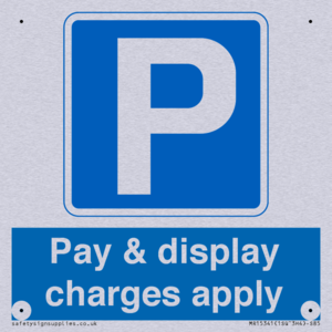 Pay & display charges apply